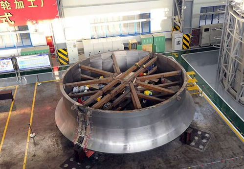 绿色动能新纪元 世界首台百万千瓦精品转轮在白鹤滩率先开焊，高端木竹材加工机械助力制造业升级